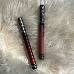 Kat Von D Everlasting Liquid Lipsticks in Vampira and Lolita
